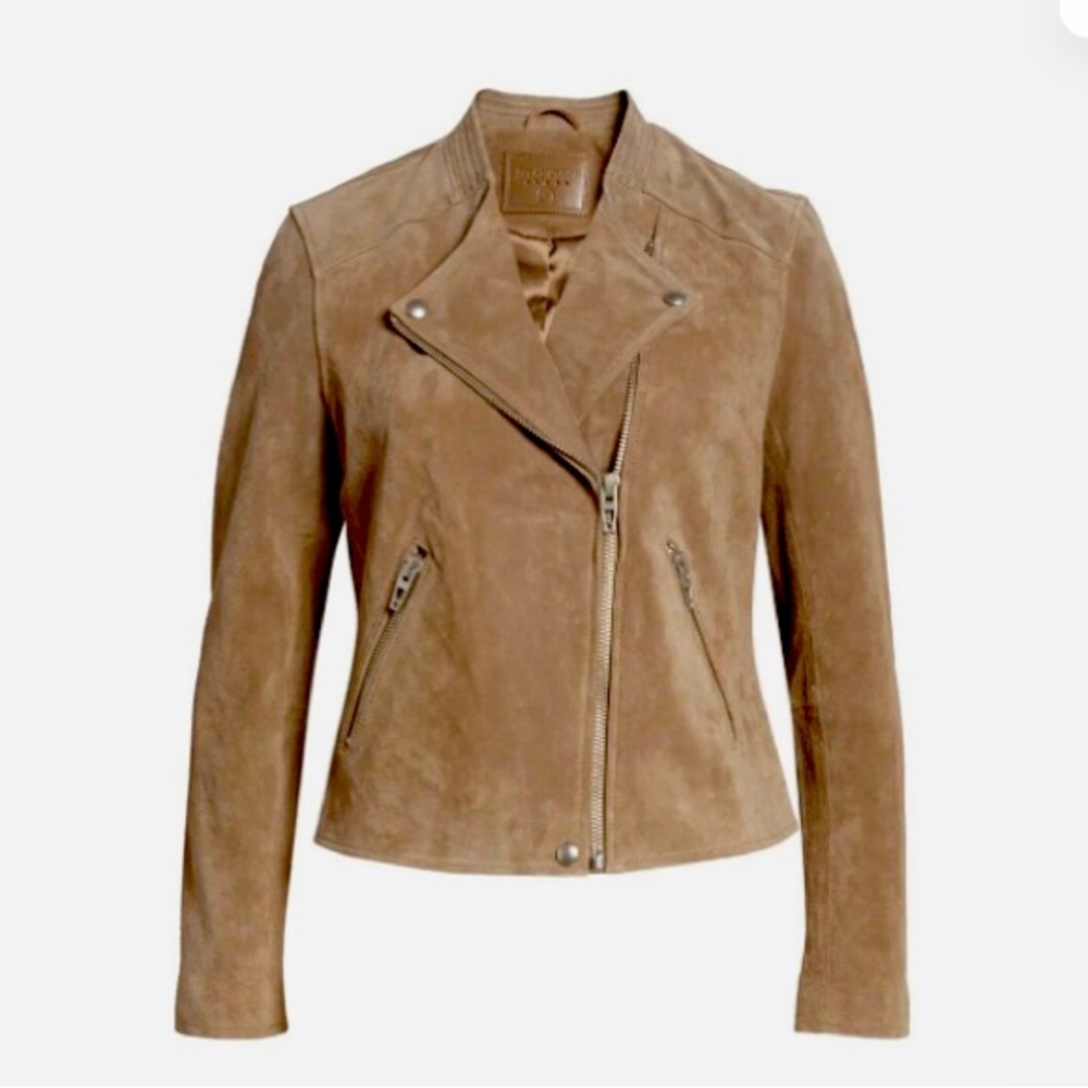 Blank NYC Tan Leather Jacket
